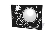 Spaceman Play Panel with Clear Dome