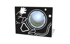 Spaceman Play Panel with Mirrored Dome