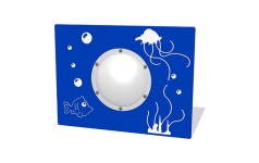 Underwater Scene Play Panel with Clear Dome