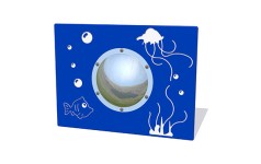 Underwater Scene Play Panel with Mirrored Dome