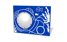 Underwater Diver Play Panel with Clear Dome