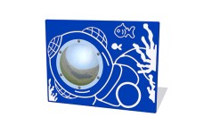 Underwater Diver Play Panel with Mirrored Dome