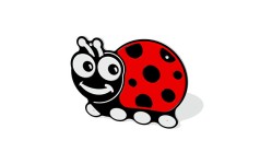 Mini Beast Ladybird Plaque