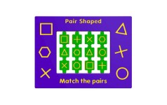 Pair Shaped Play Panel