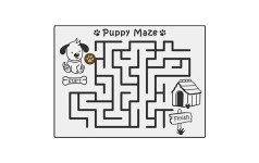 Puppy Maze Play Panel