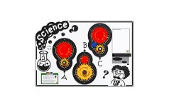 Scientific Gears Play Panel