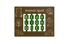 Animal Spelling Play Panel