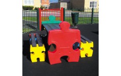 Jigsaw Table and 2 x Three Person Jigsaw Bench